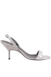 Talons Pierre Hardy Argent en Cuir, taille 40 - Seconde Main