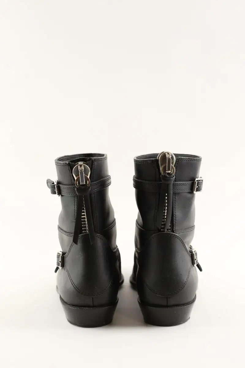 Boots à boucles Giuseppe Zanotti  Noir