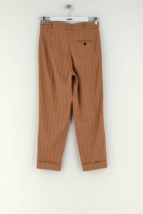 Pantalon droit Leon & Harper  Marron