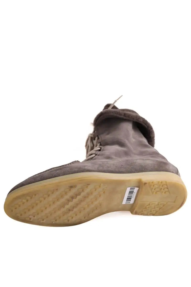 Bottes Loro Piana Gris en Daim