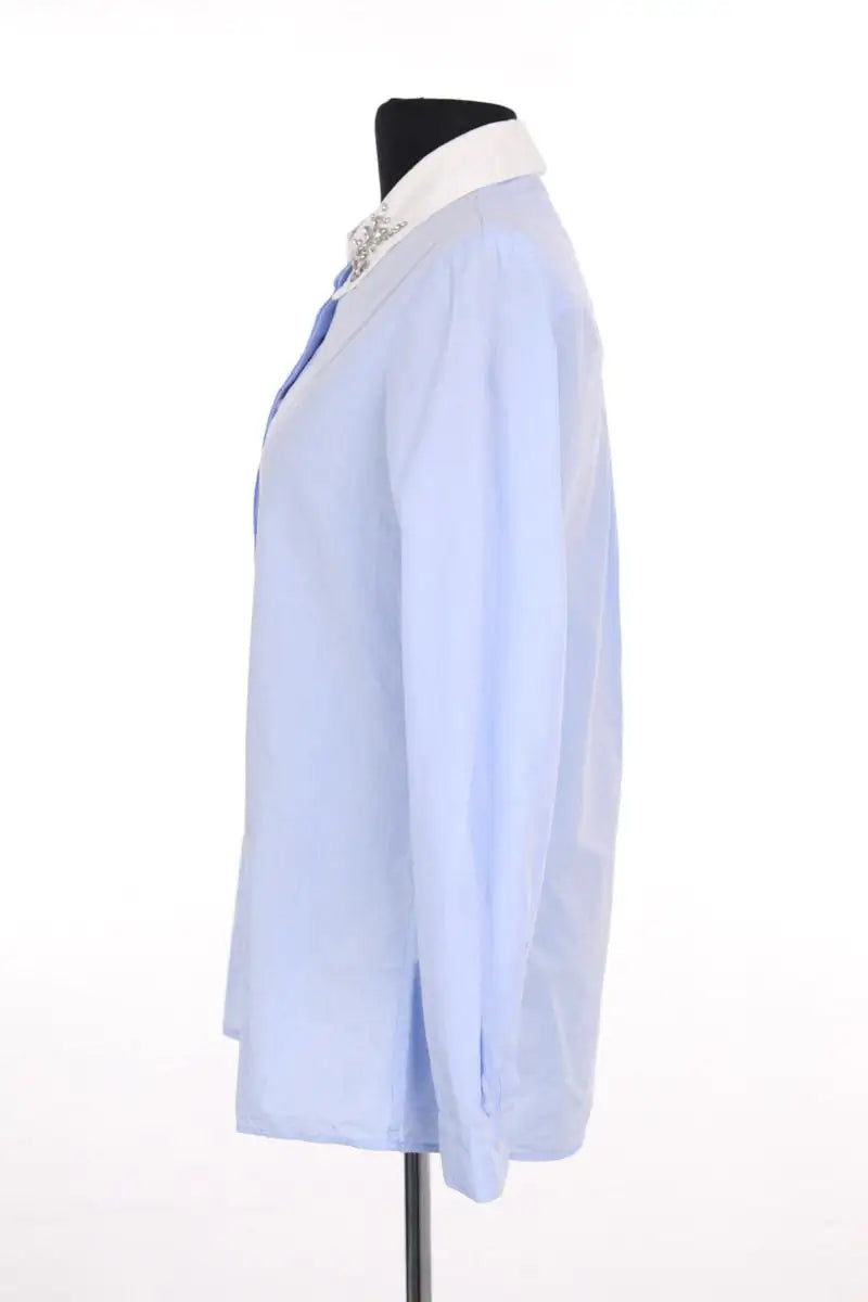 Chemise Claudie Pierlot Bleu en Coton