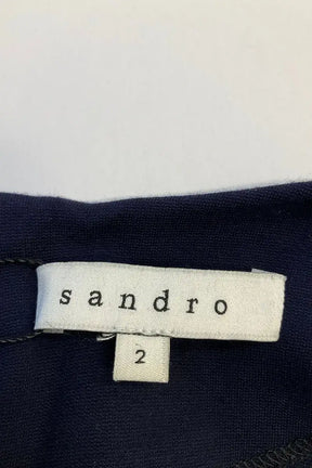 Robe Sandro Marine en Viscose