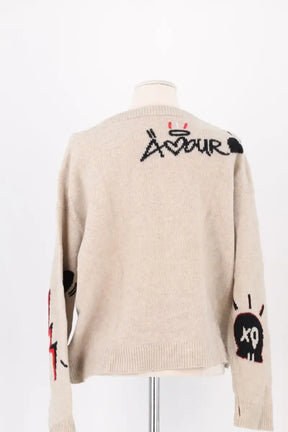 Pull Zadig & Voltaire Beige en Cachemire