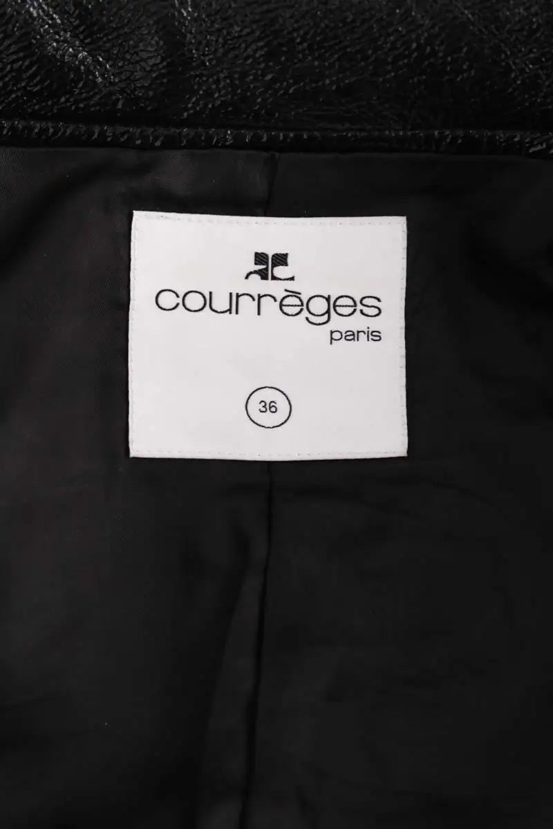 Veste Courrèges Veste réedition  Noir en Coton