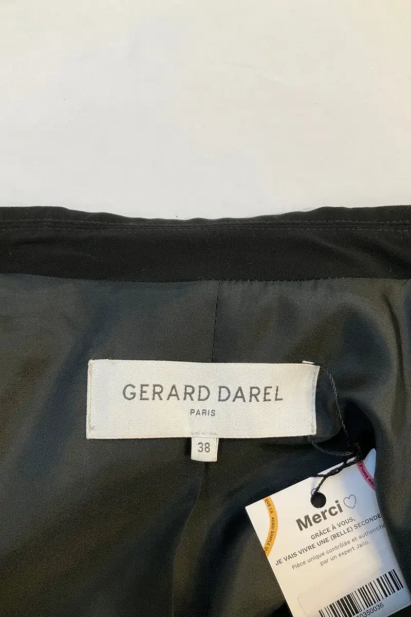 Blazer Gerard Darel Noir en Synthétique