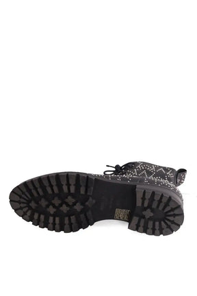 Boots à lacets Jimmy Choo Noir en Cuir