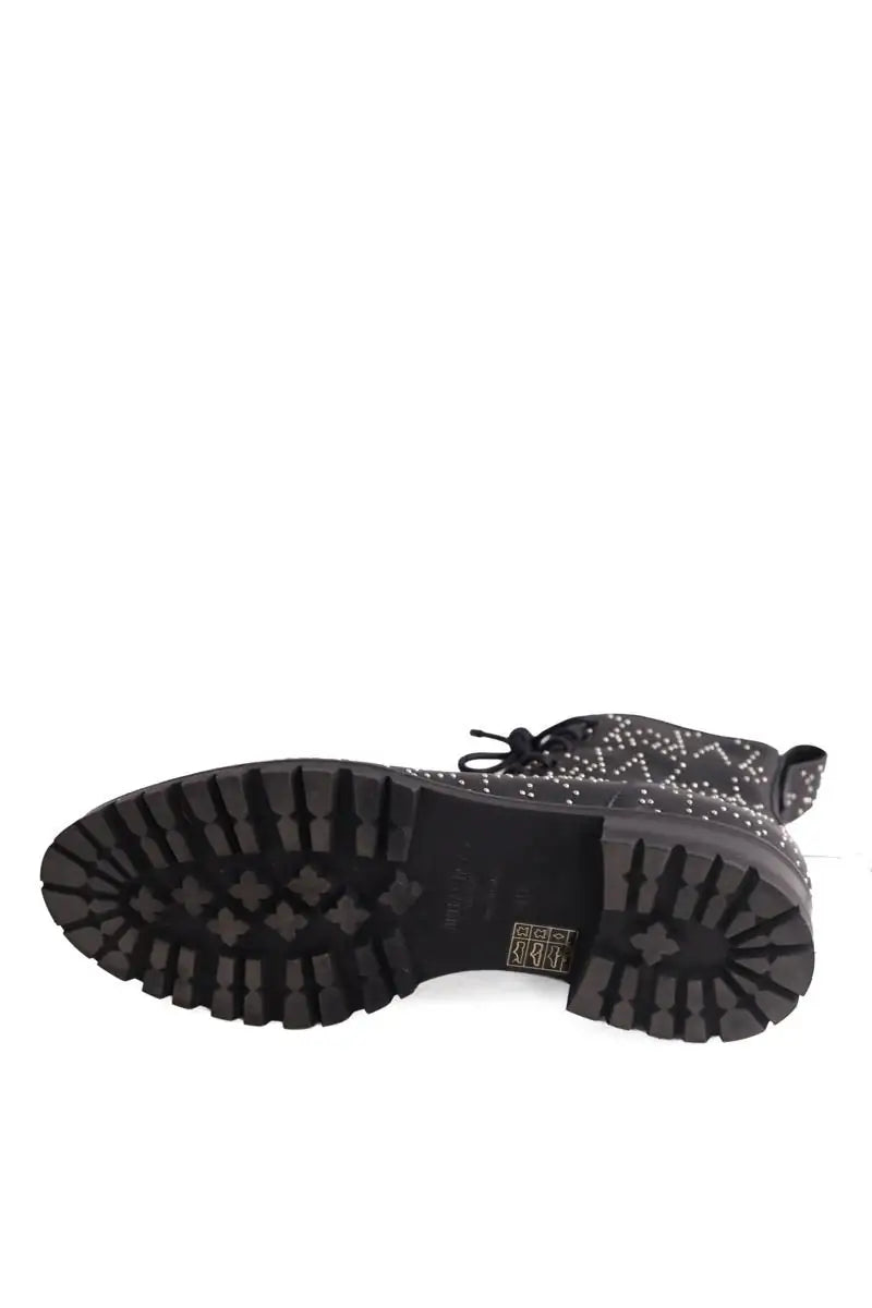Boots à lacets Jimmy Choo Noir en Cuir
