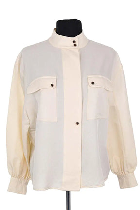 Chemise Soeur Beige en Laine, taille XS - Seconde Main