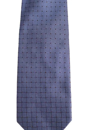 Cravate Azzaro Bleu en Soie