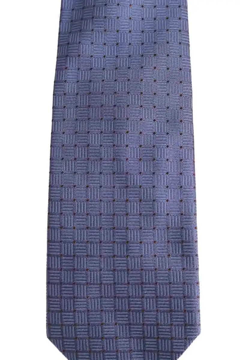 Cravate Azzaro Bleu en Soie