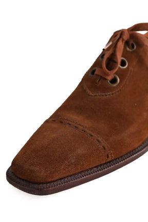 Chaussures à lacets Etro Marron en Daim