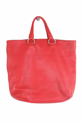 Cabas Prada Rouge en Cuir