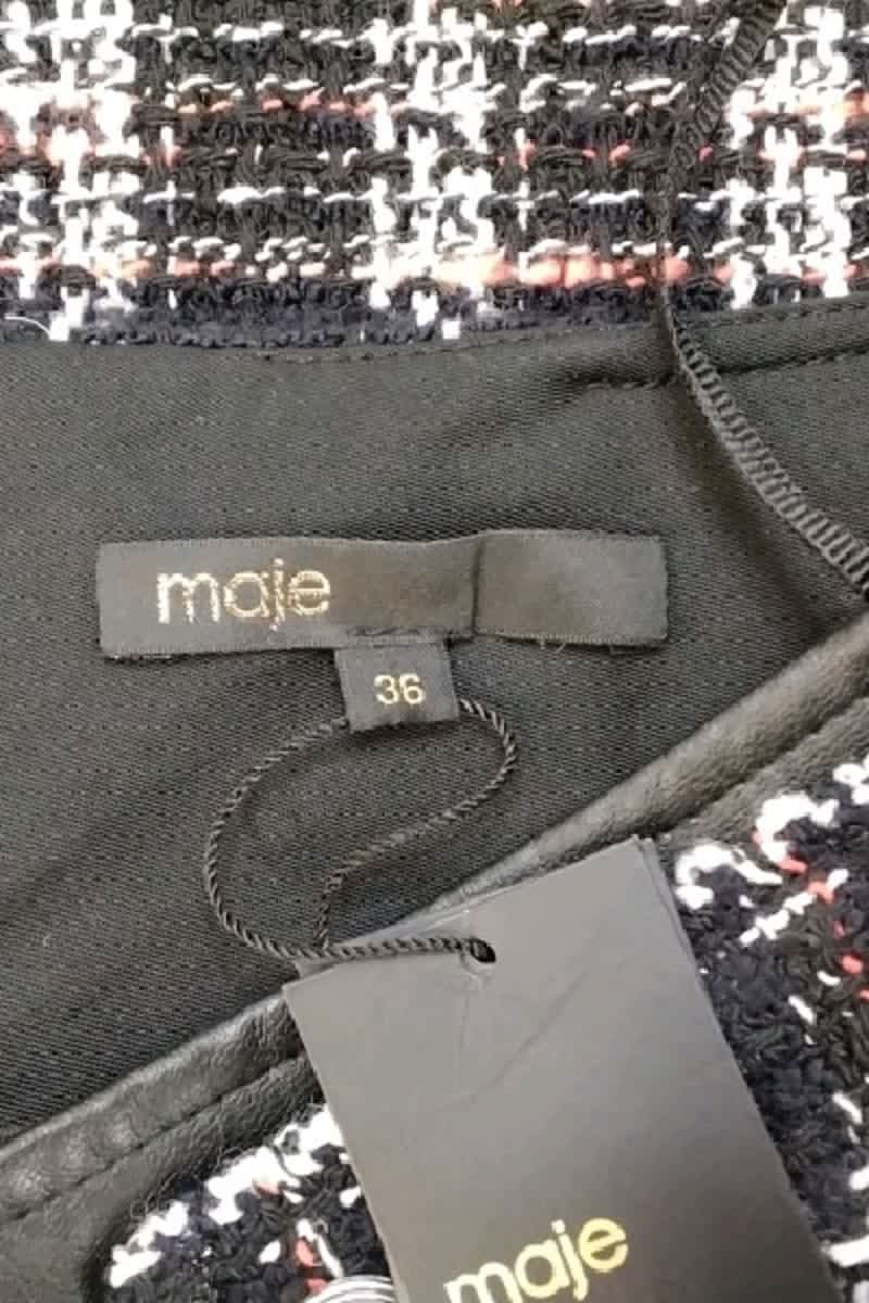 Mini jupe Maje  Noir