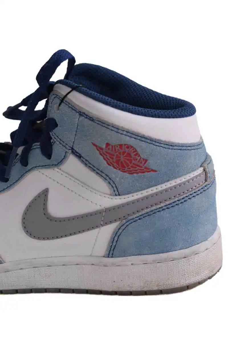 Baskets Nike Bleu en Cuir