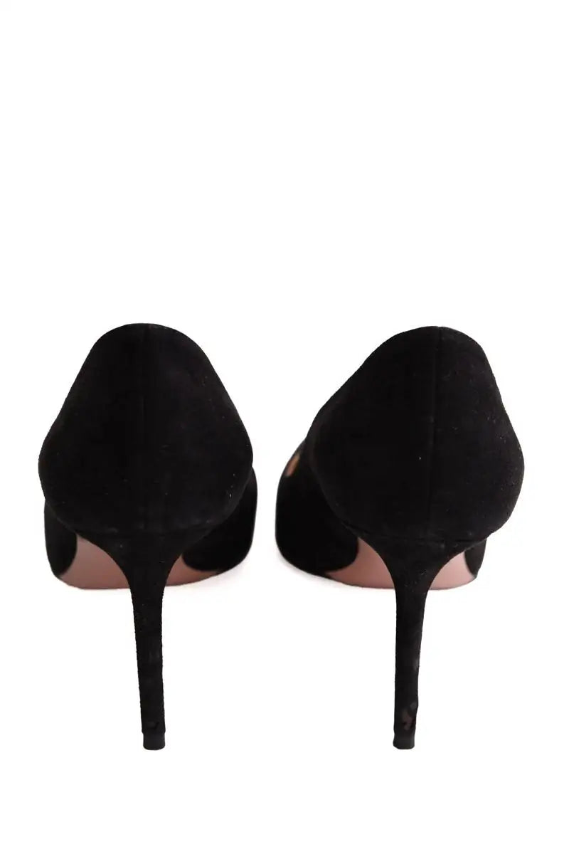 Talons Aquazzura Noir en Cuir