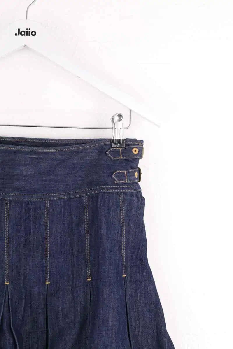 Mini jupe Ralph Lauren Bleu en Denim