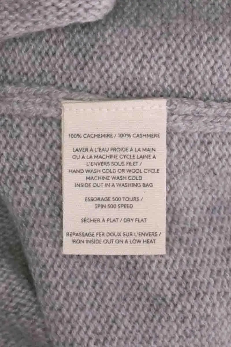 Pull Eric Bompard Gris en Cachemire