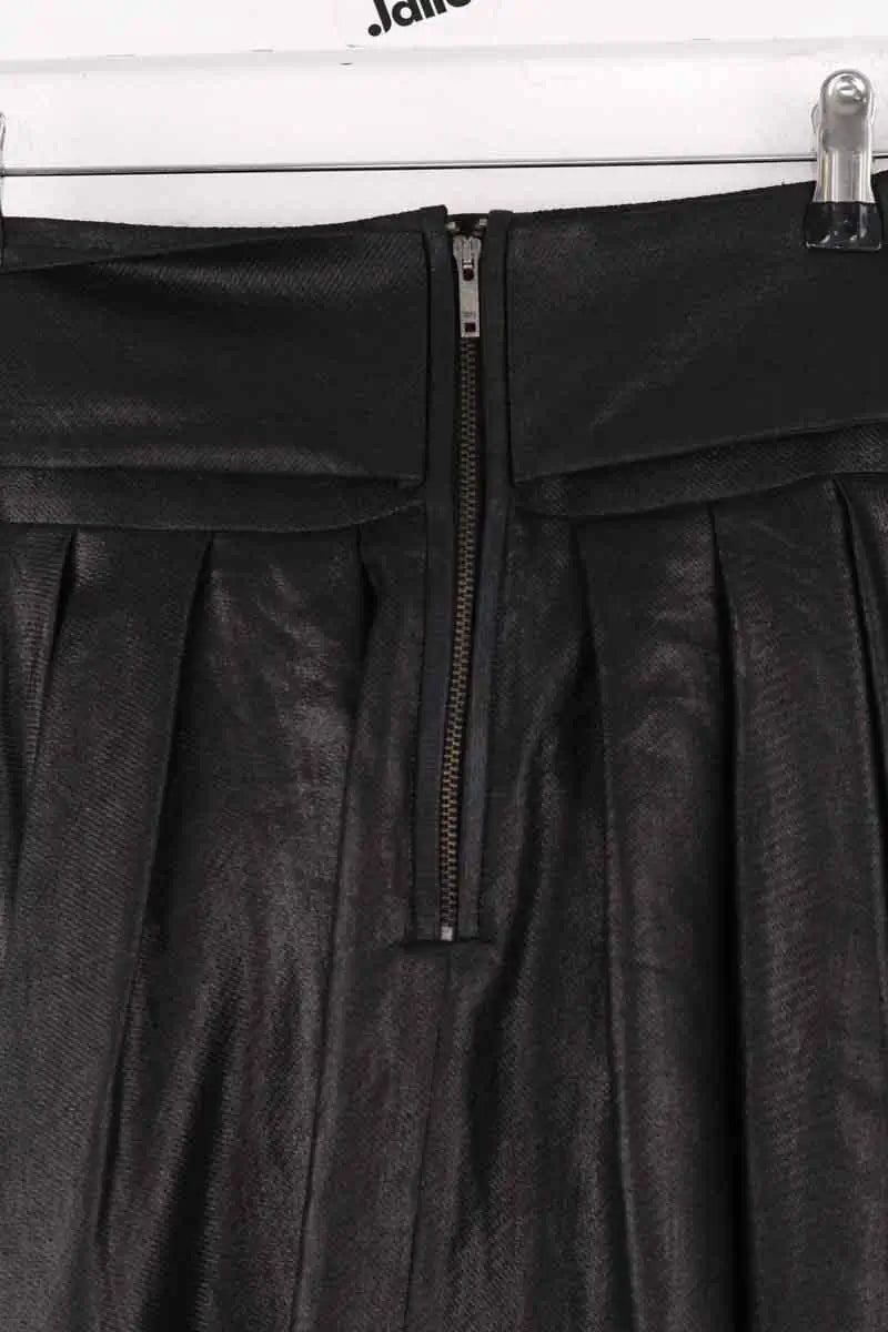 Jupe Sonia Rykiel Noir en Lin
