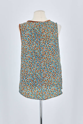Top sans manche Des Petits Hauts  Multicolore