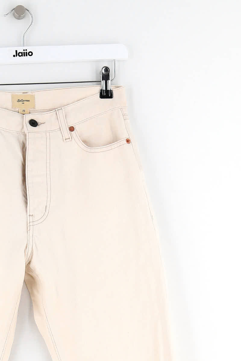 Jean droit Bellerose  Beige