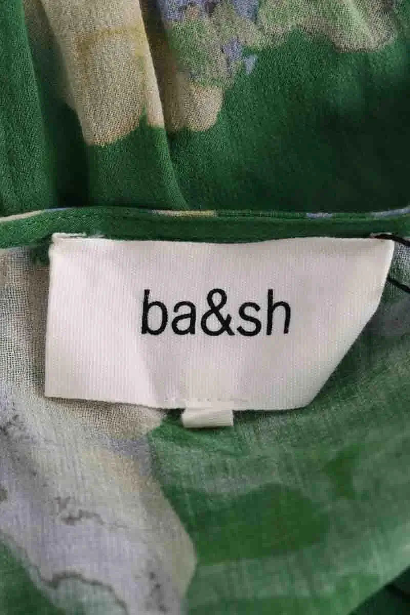 Robe Ba&Sh Vert en Coton