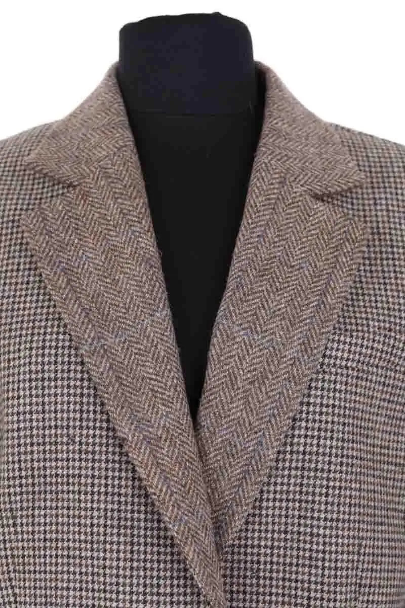 Blazer Sandro Marron en Laine