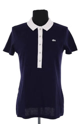 Polo Lacoste Marine en Coton, taille M - Seconde Main