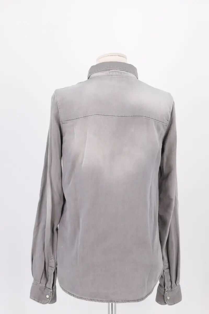 Chemise Ba&Sh Gris en Coton