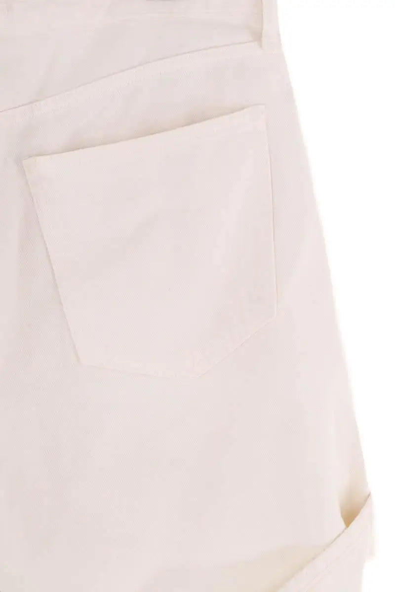 Bermuda Agolde Ecru en Coton