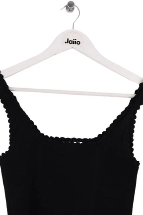 Top sans manche Sandro Noir en Viscose