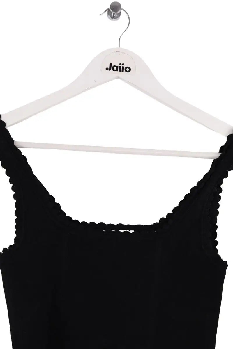 Top sans manche Sandro Noir en Viscose