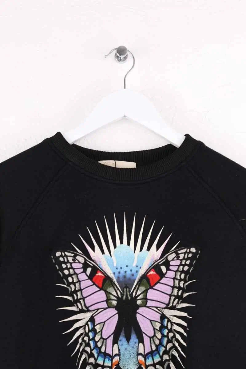 Sweatshirt Maje Noir en Synthétique