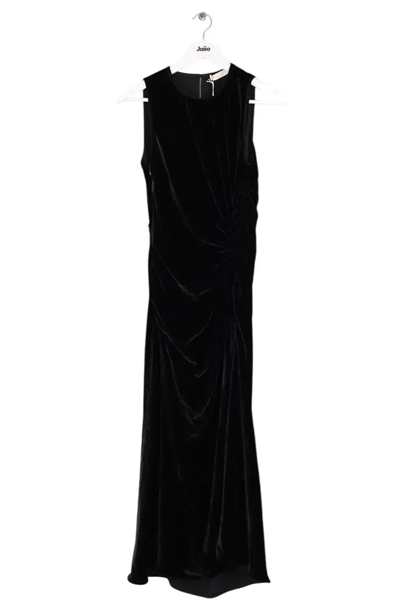 Robe Ulla Johnson Cornelia Noir en Velours, taille XS - Seconde Main