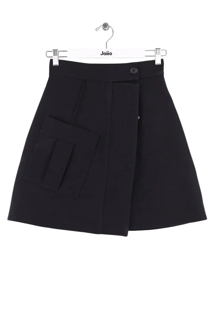 Jupe Louis Vuitton Noir en Synthétique, taille XS - Seconde Main