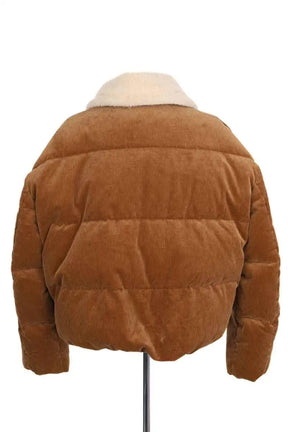 Doudoune Ralph Lauren Camel en Synthétique