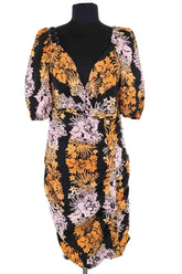 Robe Sandro Multicolore en Coton, taille XS - Seconde Main