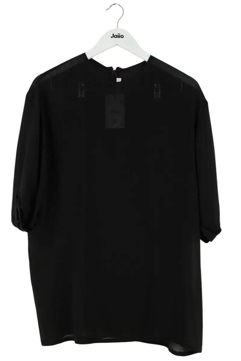 Blouse Celine Noir en Soie, taille L - Seconde Main