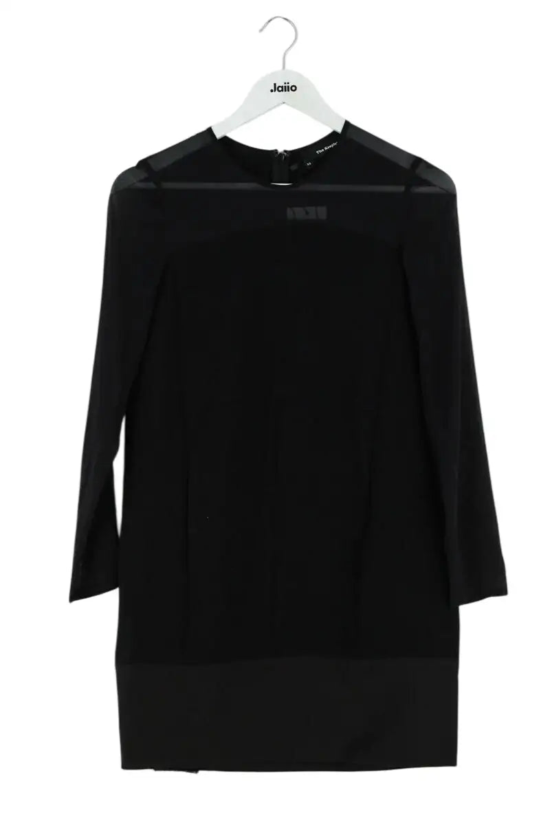 Robe The Kooples Noir en Synthétique, taille XS - Seconde Main