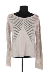 Pull Liu Jo Gris en Coton, taille S - Seconde Main