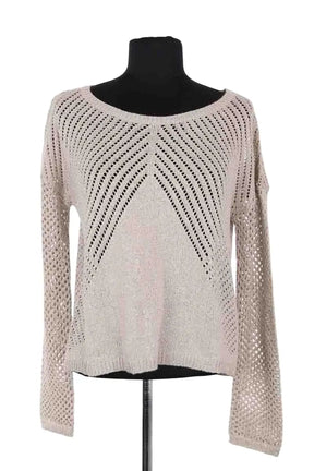 Pull Liu Jo Gris en Coton, taille S - Seconde Main
