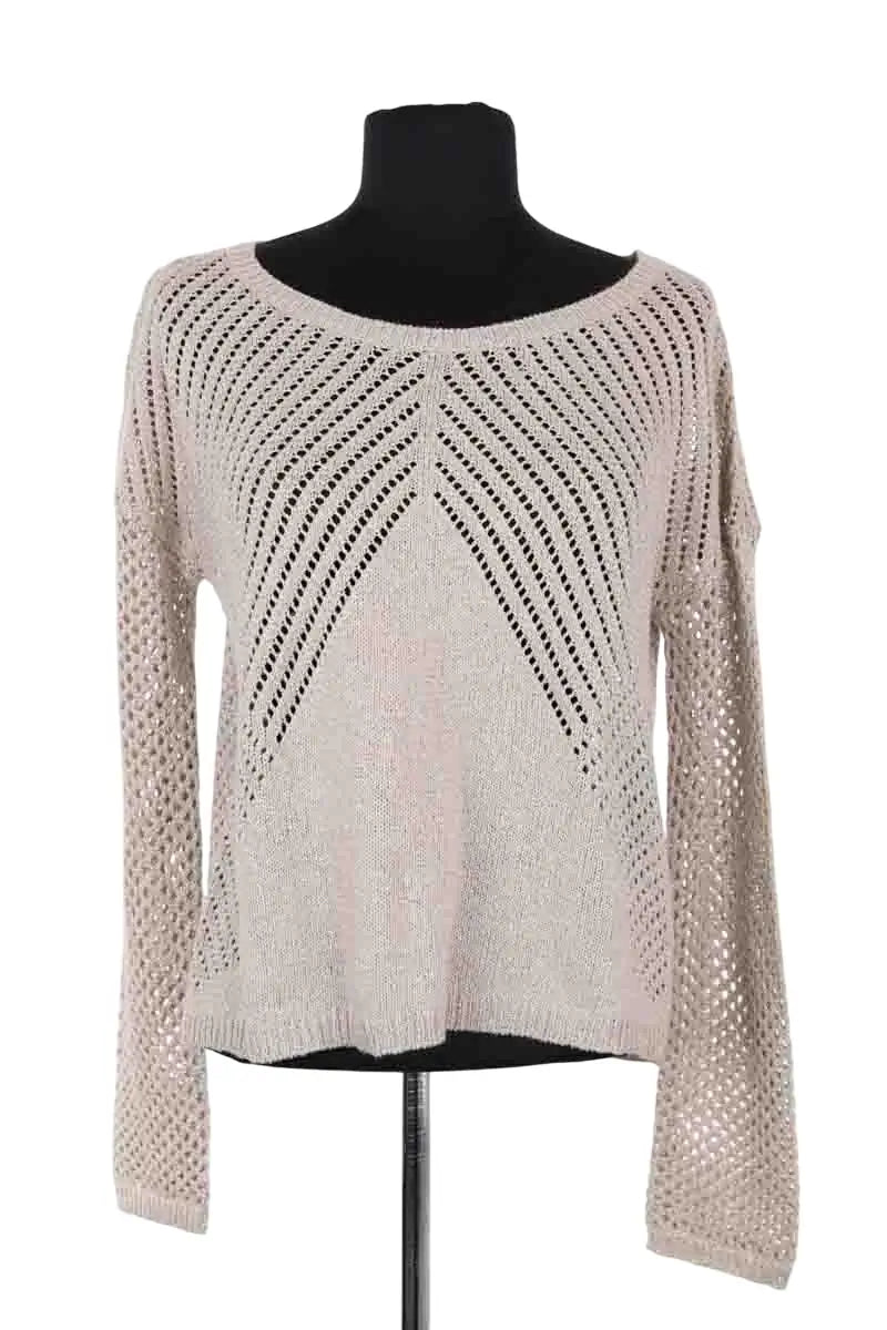Pull Liu Jo Gris en Coton, taille S - Seconde Main