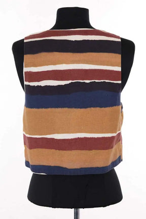 Top sans manche Sézane Multicolore en Lin