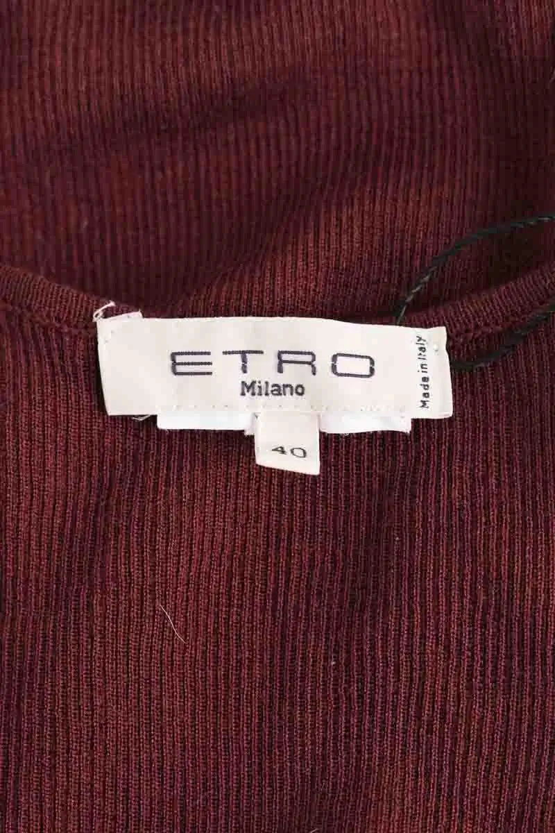 Body Etro Marron en Coton