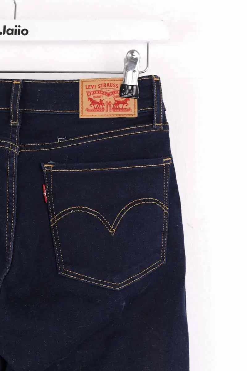 Jean slim Levi's 712 slim Bleu en Coton