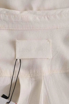 Chemise Zadig & Voltaire Tevor Ecru en Viscose