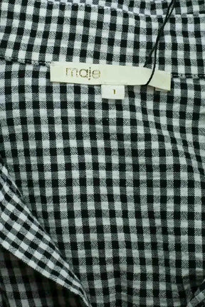 Robe Maje Noir en Coton