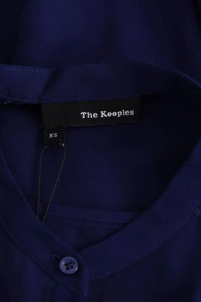 Blouse The Kooples Bleu en Synthétique