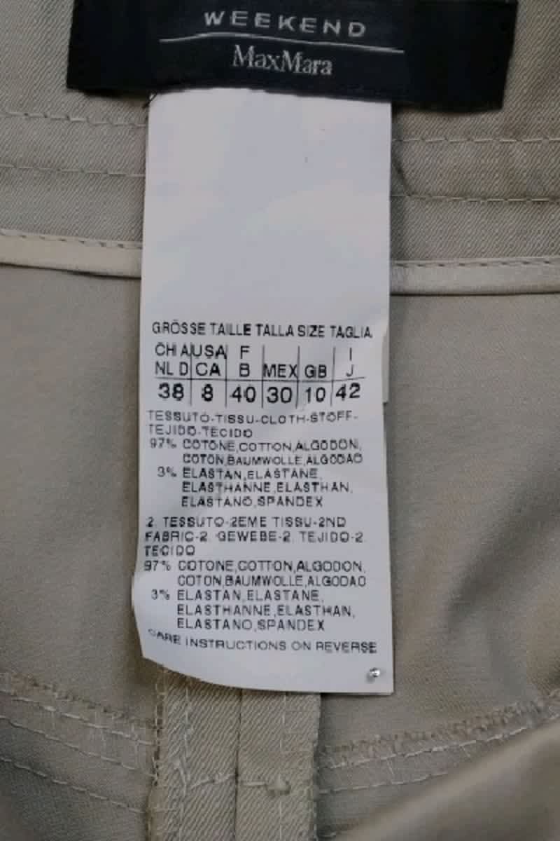 Mini jupe Max Mara  Beige