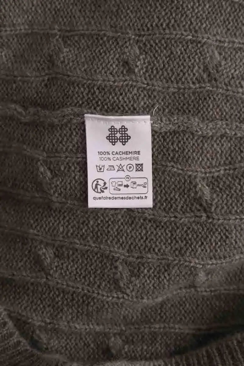 Pull Kujten Kaki en Cachemire