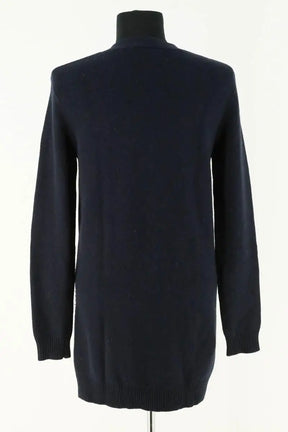 Cardigan Tory Burch Bleu en Laine